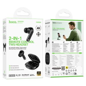 Hoco EW204 2in 1 True Wireless Bluetooth