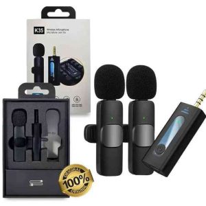 K35 Dual Wireless Microphone